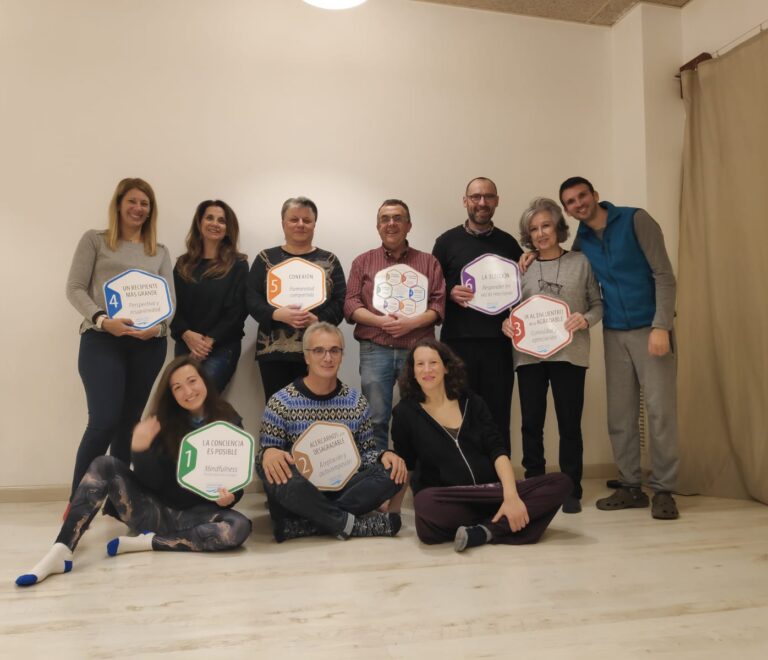 Final Curs Mindfulness Girona Reducció Estrès MBPM Gener 2020