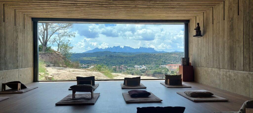 Sala meditació santuari la cova